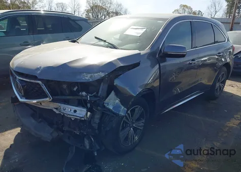 2017 Acura Mdx from USA, damaged, VIN 5FRYD4H35HB001833
